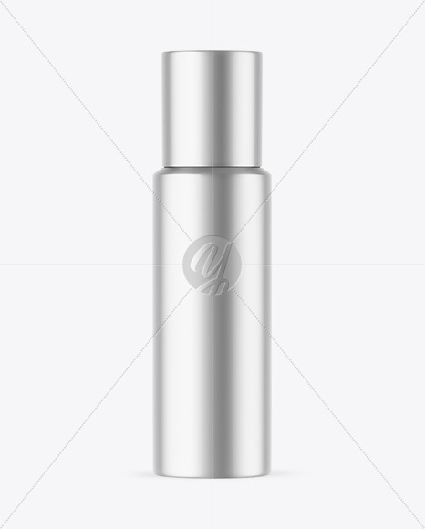 Matte Metallic Deodorant Mockup