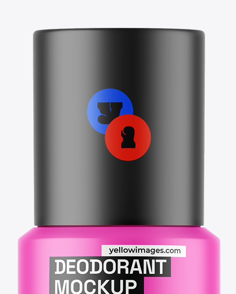 Matte Deodorant Mockup