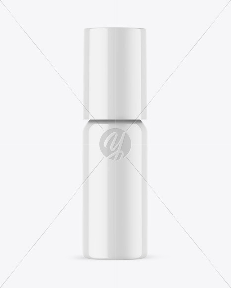 Glossy Essential Oil Bottle Mockup