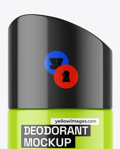 Glossy Deodorant Mockup Glossy Deodorant Mockup