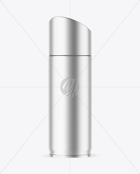 Matte Metallic Deodorant Mockup