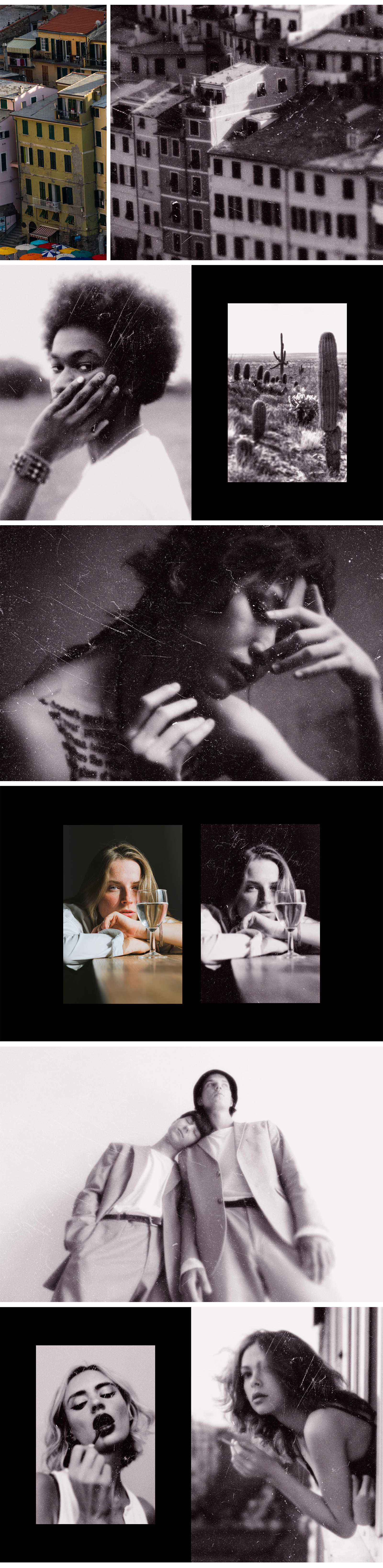 Silent Film Retro Photo Effect