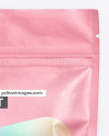 Matte Sachet with Zip Lock Mockup