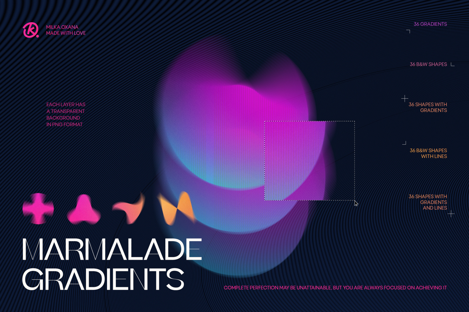 Marmalade — Abstract Gradients &amp; Shapes