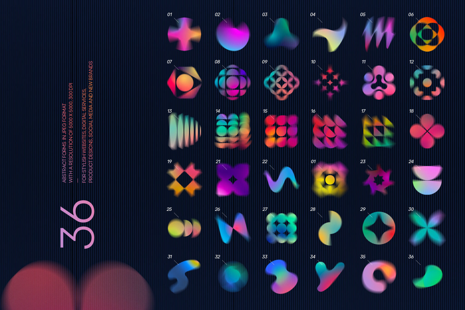 Marmalade — Abstract Gradients &amp; Shapes