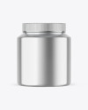 Metallic Protein Jar Mockup