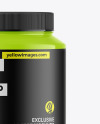 Glossy Protein Jar Mockup Glossy Protein Jar Mockup
