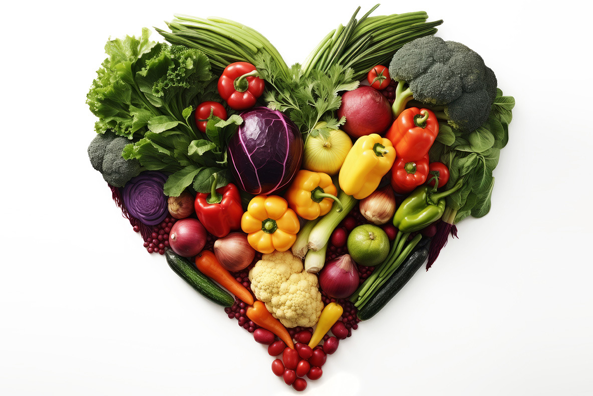Vegetables heart Vegetables heart