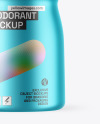Matte Metallic Deodorant Mockup Matte Metallic Deodorant Mockup