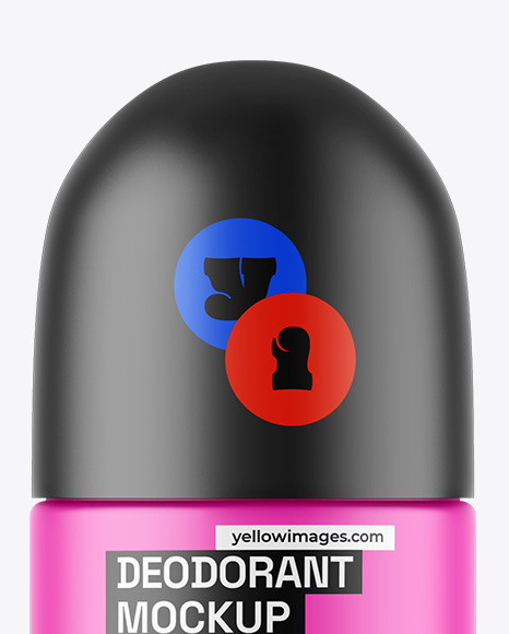 Matte Deodorant Mockup