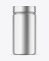 Metallic Protein Jar Mockup