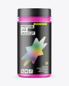 Matte Protein Jar Mockup Matte Protein Jar Mockup
