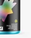 Matte Metallic Protein Jar Mockup Matte Metallic Protein Jar Mockup