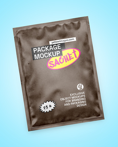 Kraft Sachet Mockup