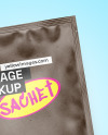 Kraft Sachet Mockup