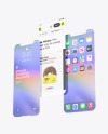 iPhone Screens Mockup