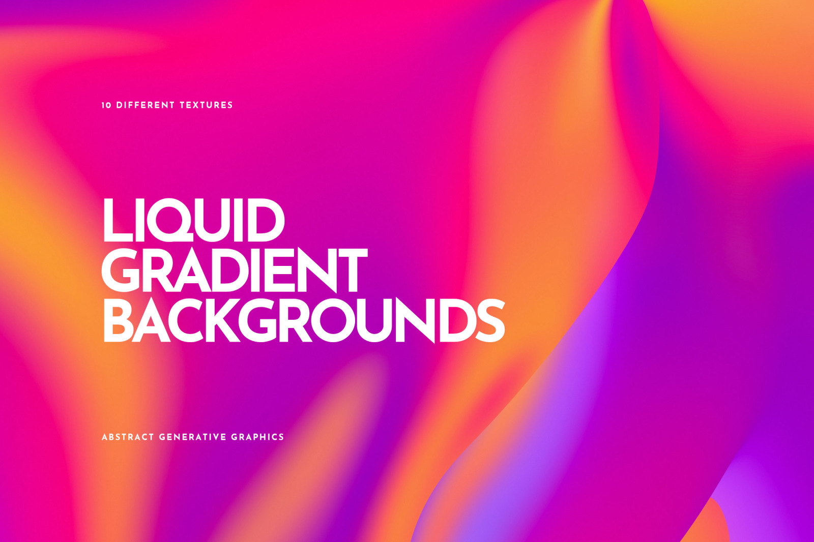 Purple and Pink Liquid Gradient Backgrounds