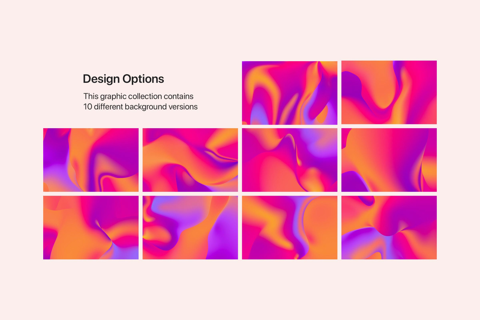 Purple and Pink Liquid Gradient Backgrounds Purple and Pink Liquid Gradient Backgrounds