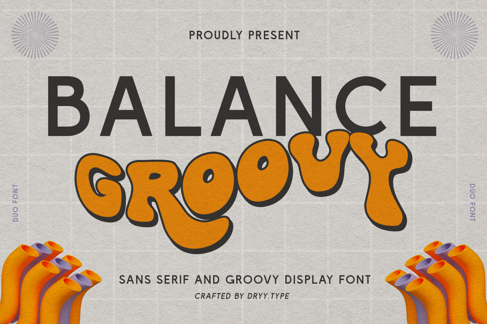 Balance Groovy - Duo Font