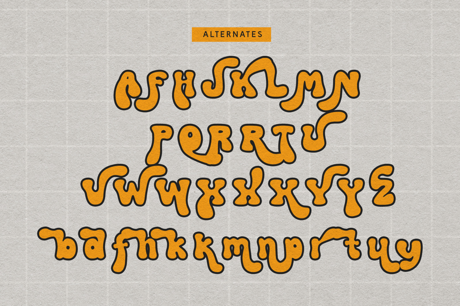 Balance Groovy - Duo Font