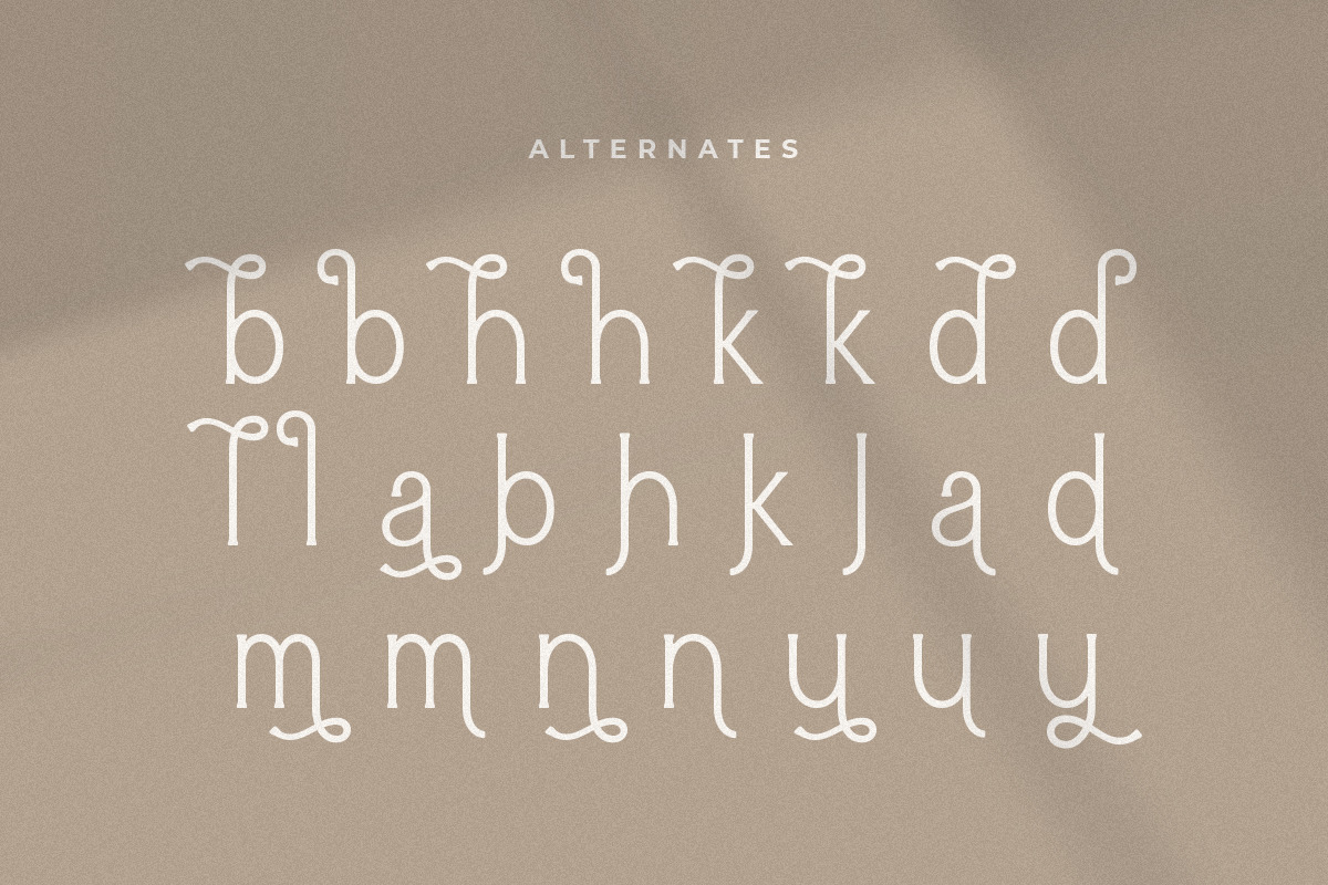 Flamboyan - Feminine Modern Display Font