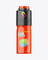 Glossy Spray Bottle Mockup