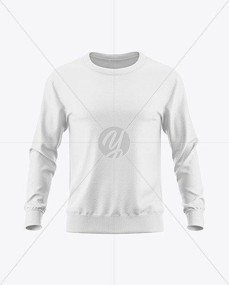 Men’s Sweatshirt Mockup - Front View