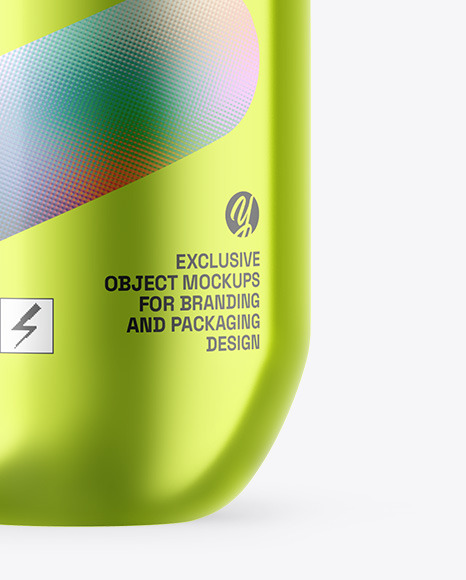 Metallic Deodorant Mockup