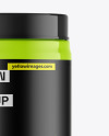 Glossy Protein Jar Mockup