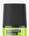 Glossy Deodorant Mockup Glossy Deodorant Mockup