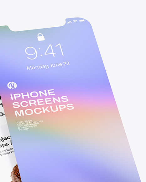 iPhone Screens Mockup