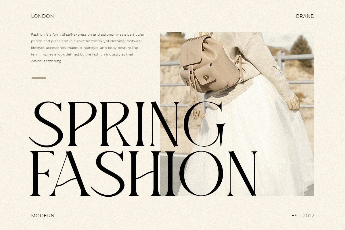Maharani - Modern Display Serif Font Maharani - Modern Display Serif Font