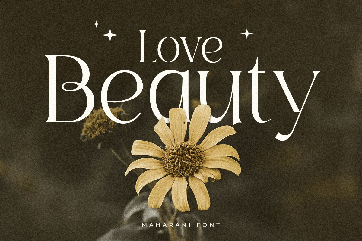 Maharani - Modern Display Serif Font Maharani - Modern Display Serif Font