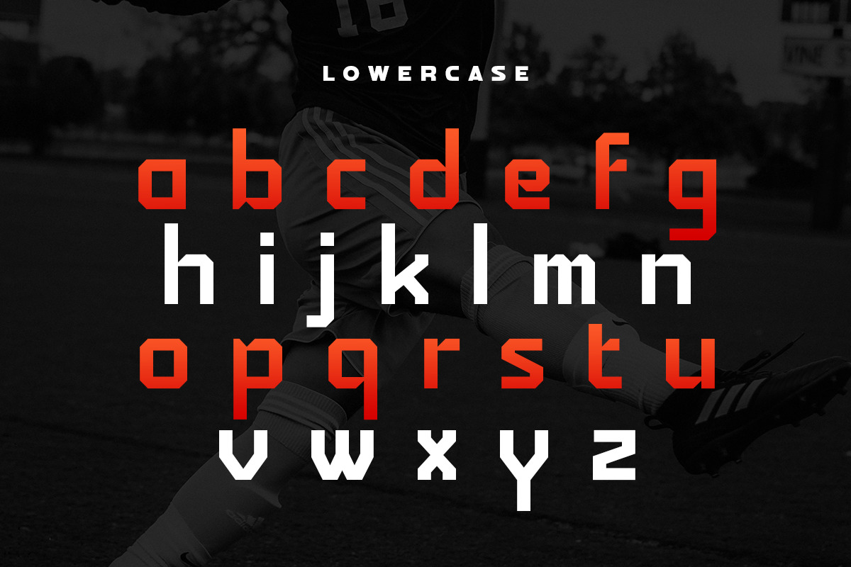 Soccer - Modern Sport Logo Font Soccer - Modern Sport Logo Font