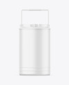 Matte Oil Tin Can Mockup