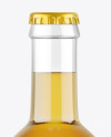 Glass Apple Juice Bottle Mockup