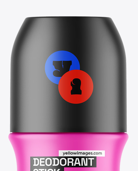 Matte Deodorant Mockup