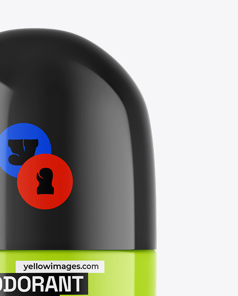 Glossy Deodorant Mockup Glossy Deodorant Mockup