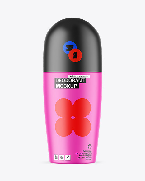 Matte Deodorant Mockup