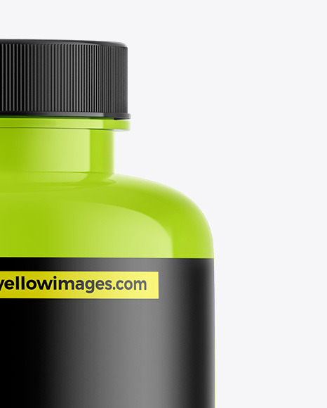 Glossy Protein Jar Mockup Glossy Protein Jar Mockup