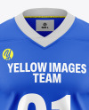 Football Jersey Mockup - Front View