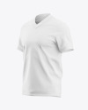 Football Jersey Mockup - Half Side View