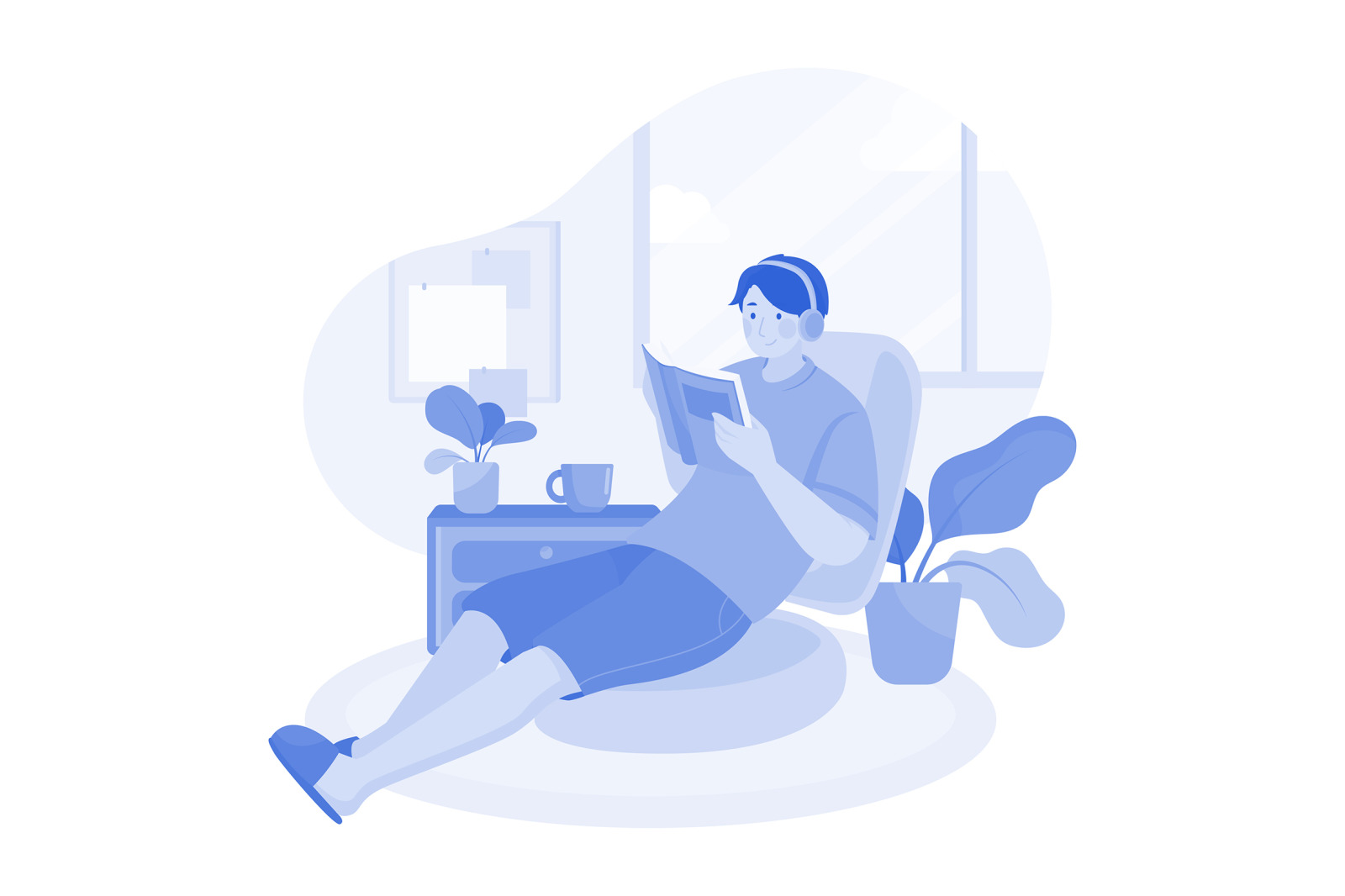 M508_Remote Working Illustration Pack