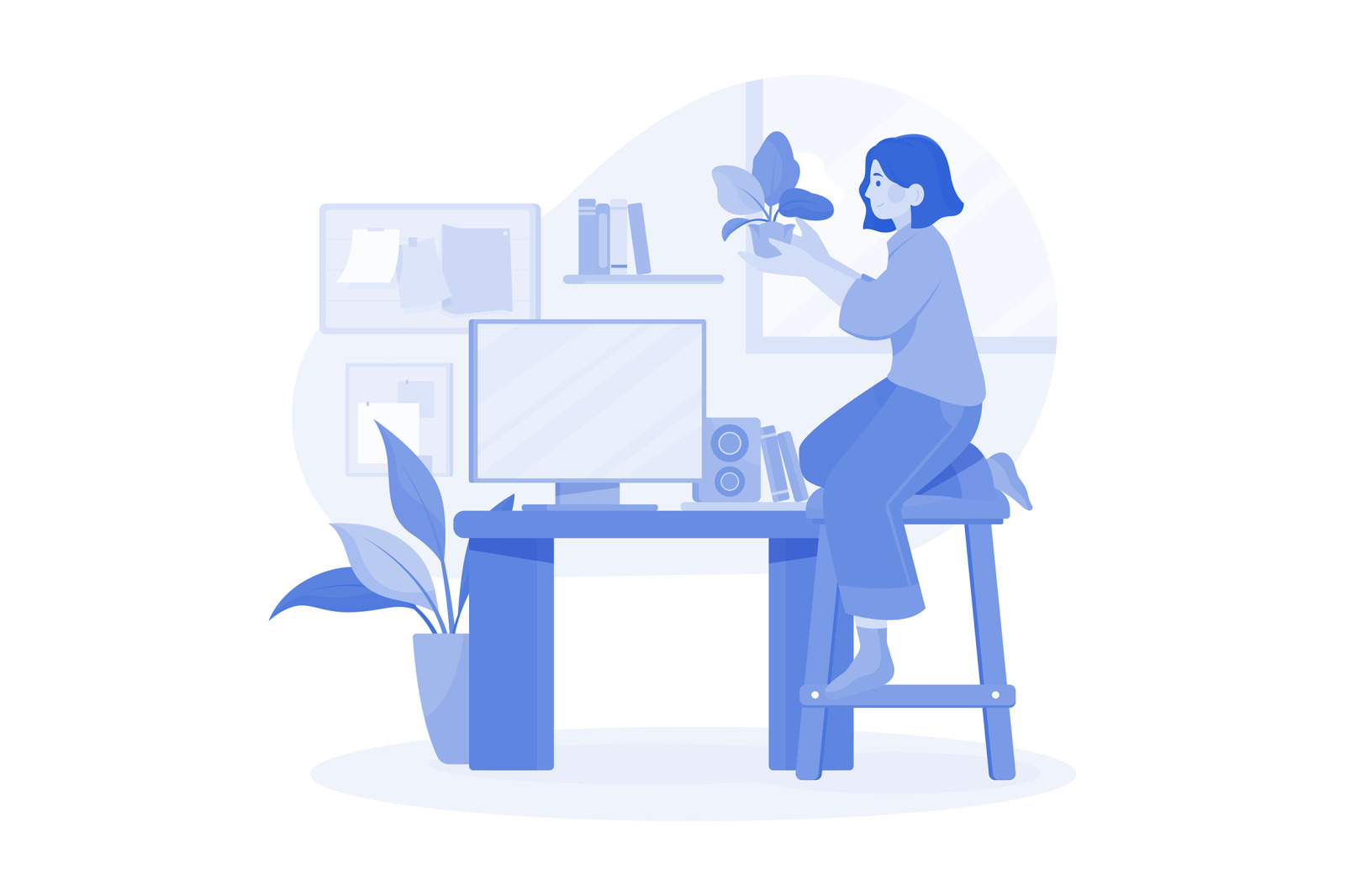 M508_Remote Working Illustration Pack