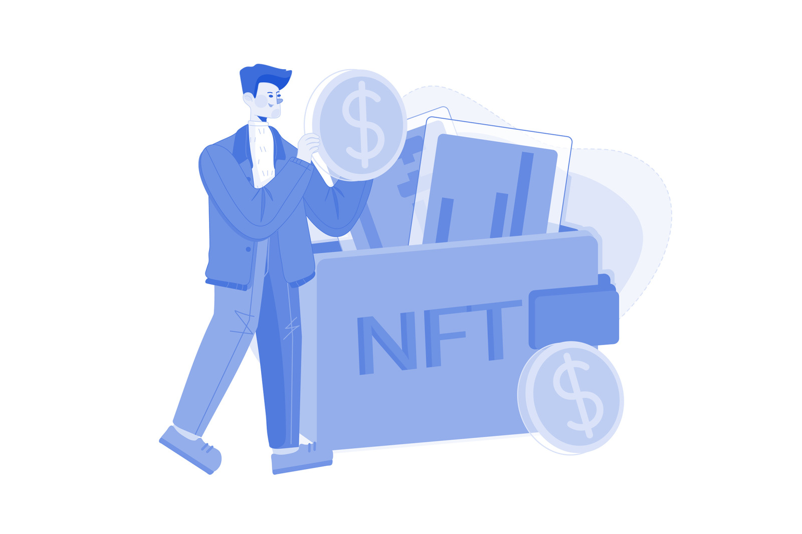 M505_NFT & Crypto Illustration Pack M505_NFT & Crypto Illustration Pack