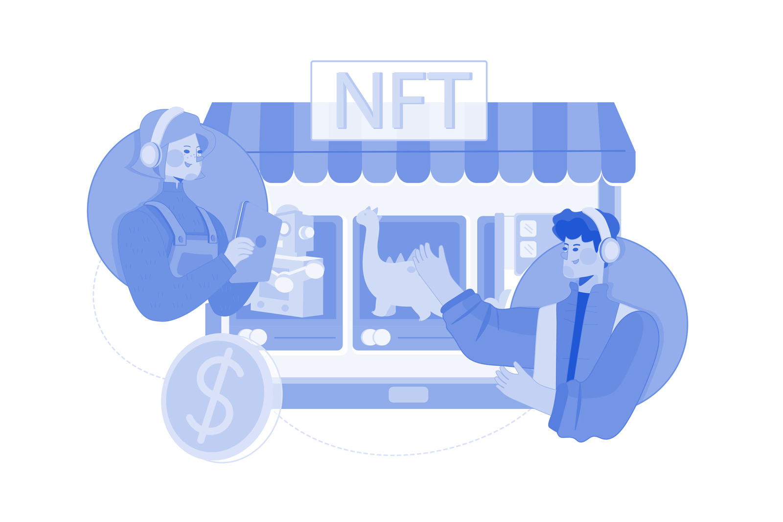 M505_NFT & Crypto Illustration Pack M505_NFT & Crypto Illustration Pack