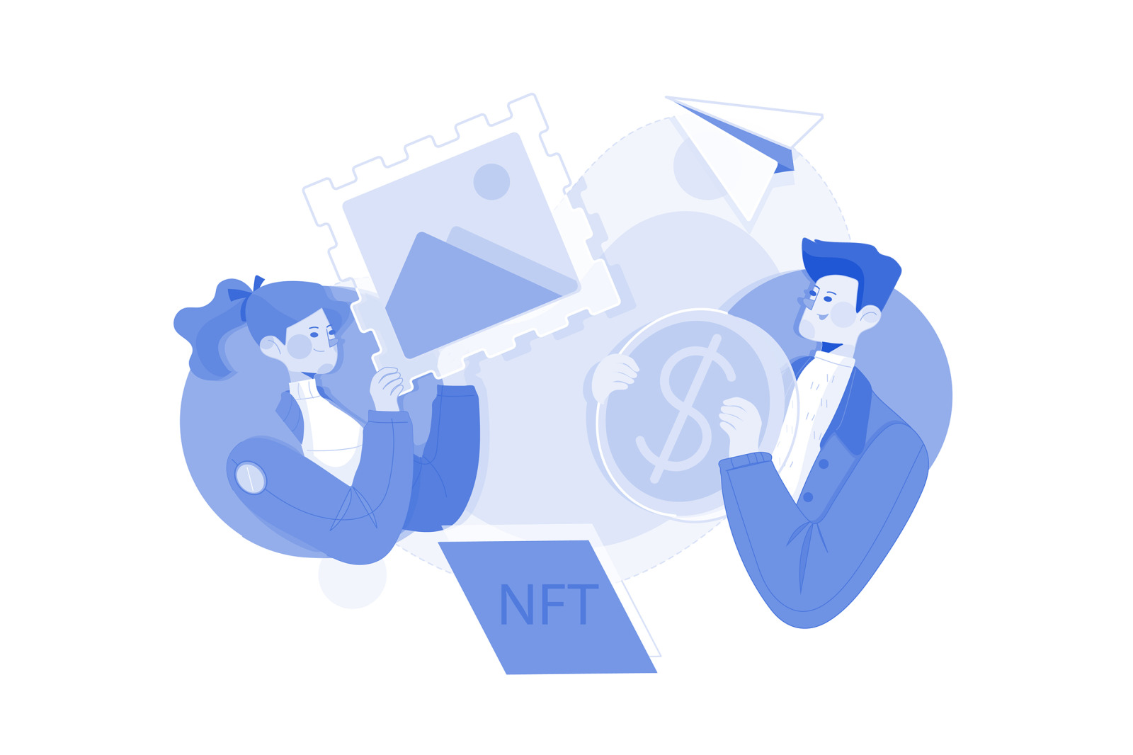 M505_NFT & Crypto Illustration Pack M505_NFT & Crypto Illustration Pack