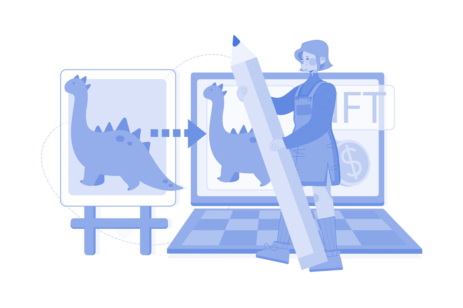 M505_NFT & Crypto Illustration Pack M505_NFT & Crypto Illustration Pack