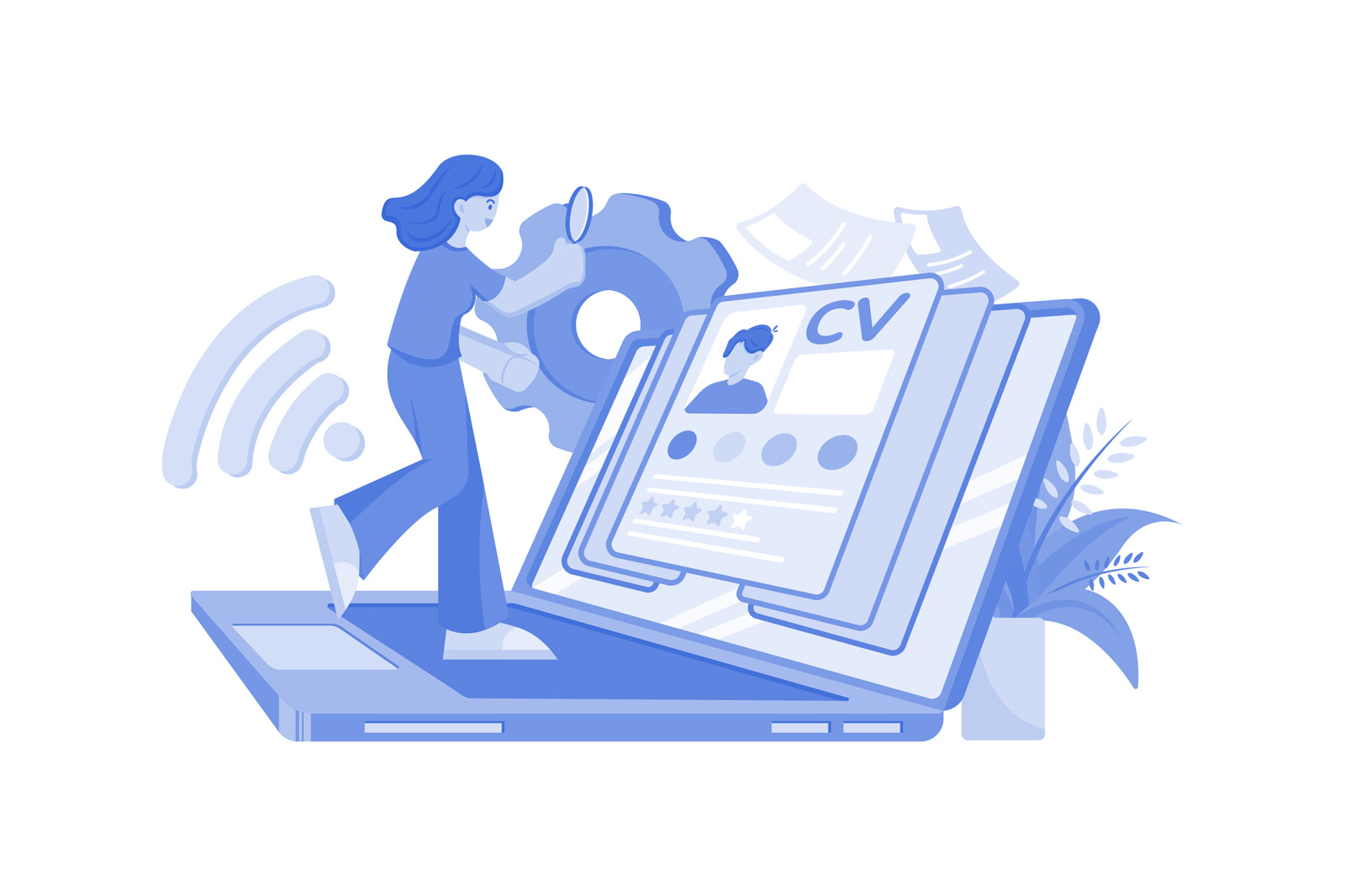 M502_Interview & Hiring Illustration Pack M502_Interview & Hiring Illustration Pack