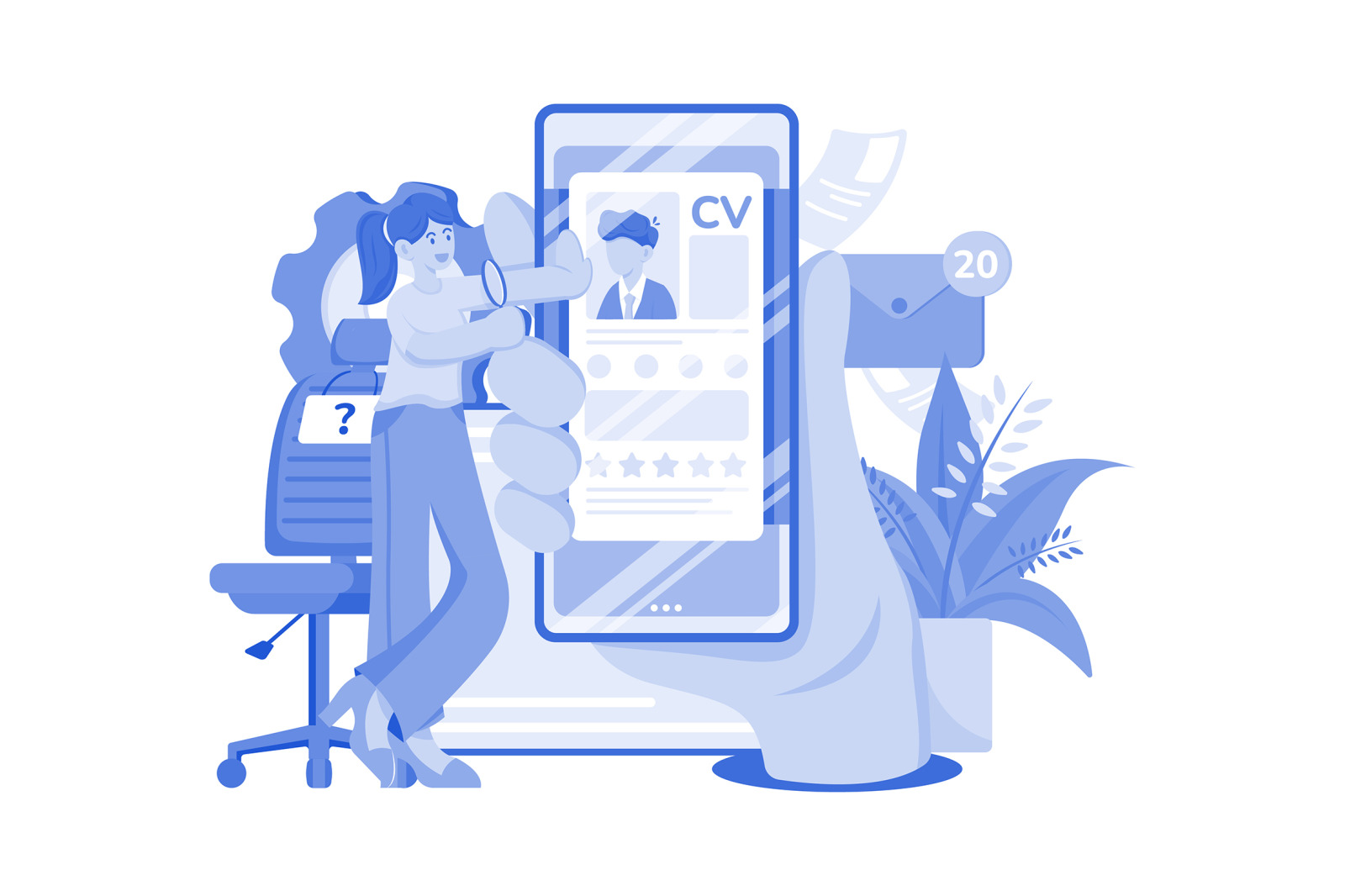 M502_Interview & Hiring Illustration Pack M502_Interview & Hiring Illustration Pack